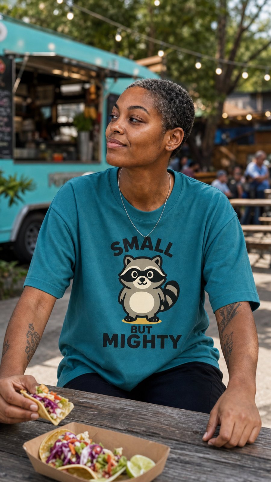 Need this Jimothy Small But Mighty tee right now.