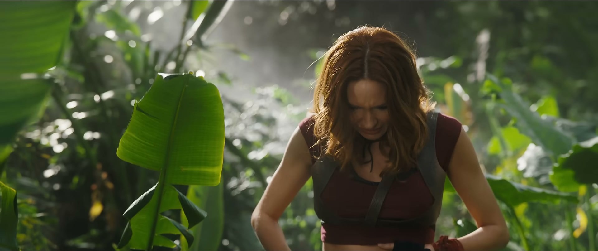 Karen Gillan in Jumanji Open World — jungle core is literally my new obsession