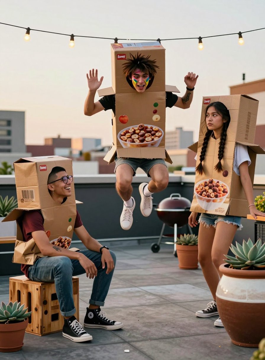 this cereal box costume is actually iconic