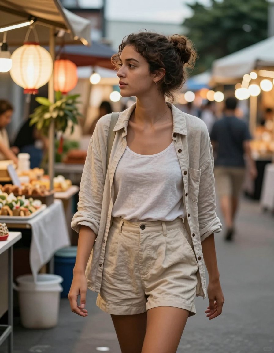 this linen set is basically summer freedom