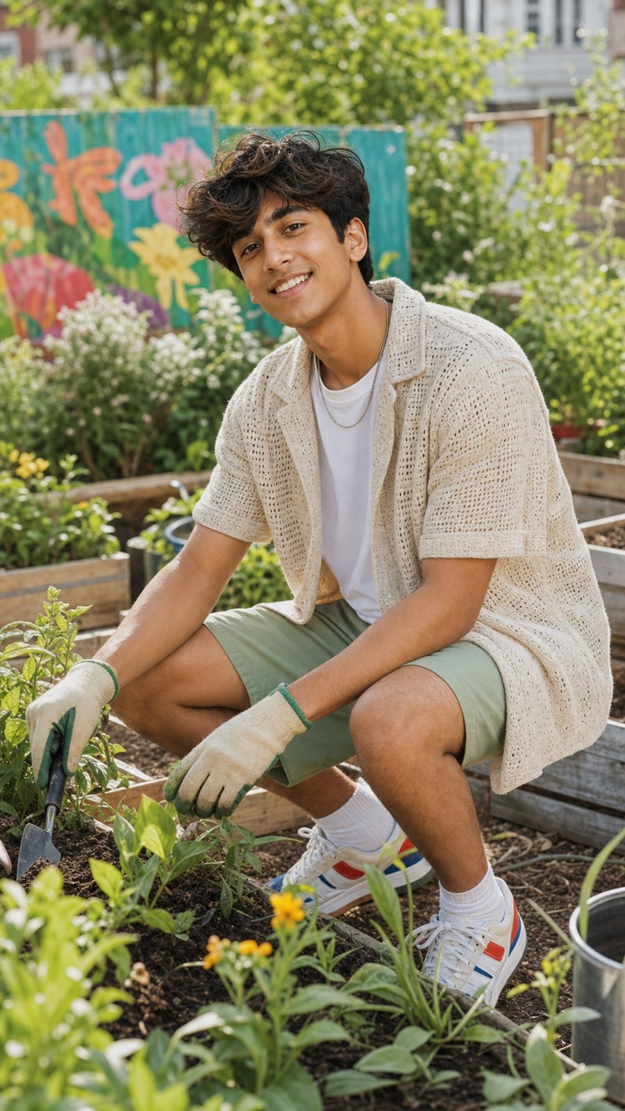 Where did you find this cream knit?