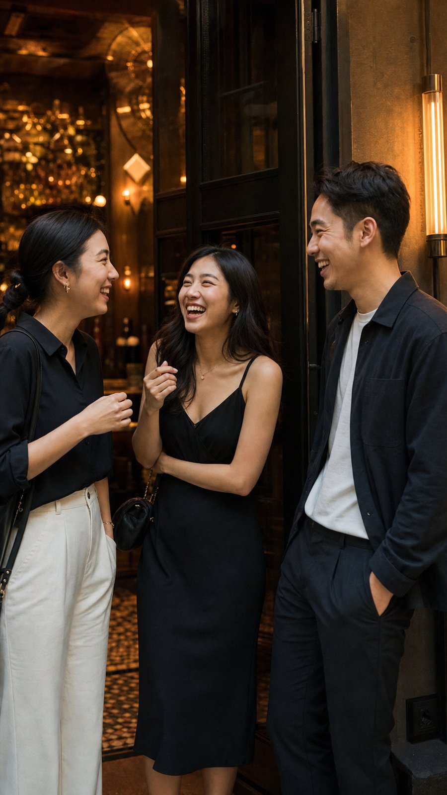 monochrome is basically cheating for night outs