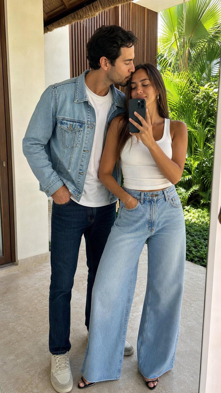i’m just here for the wide-leg jeans