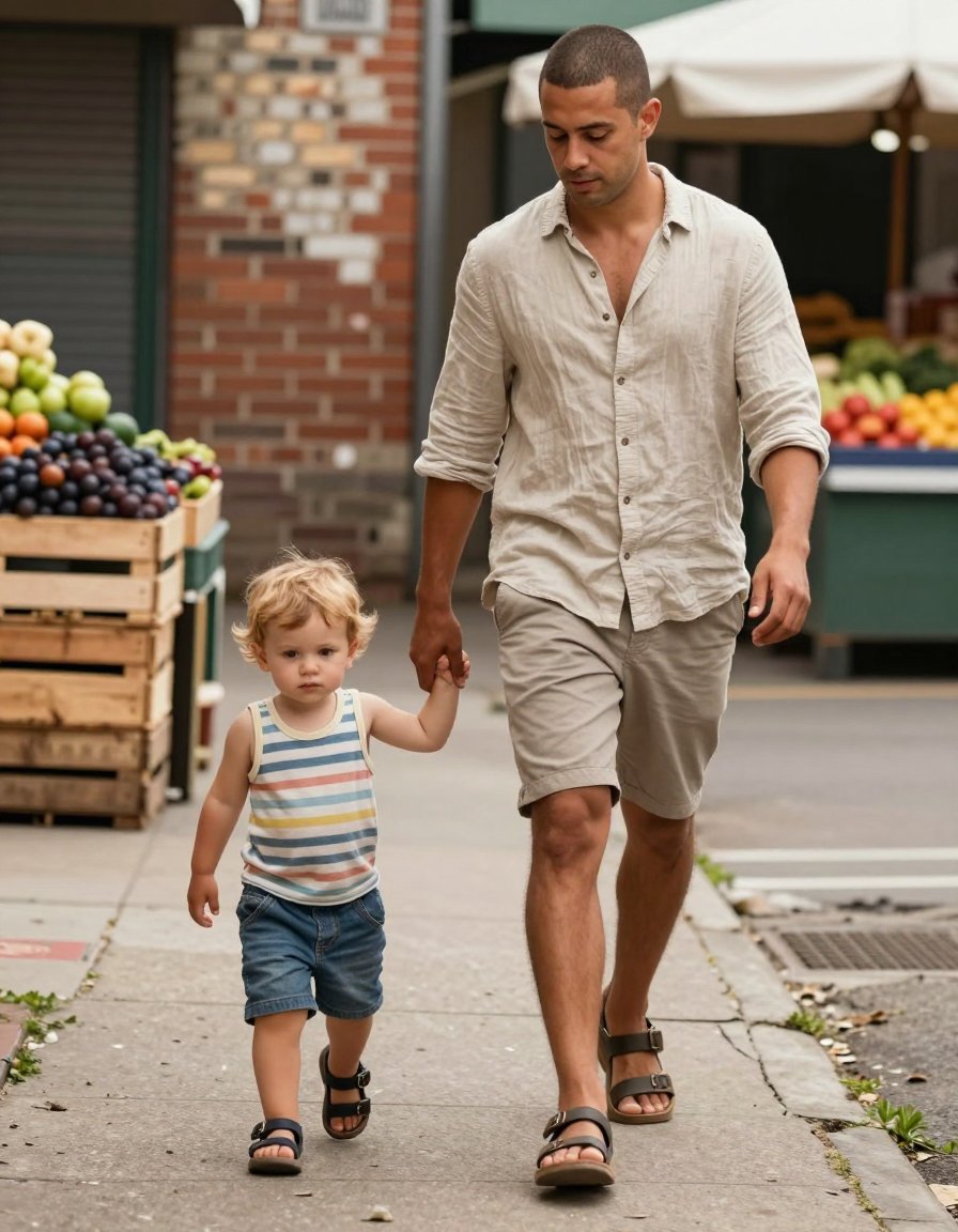 The ultimate summer dad uniform
