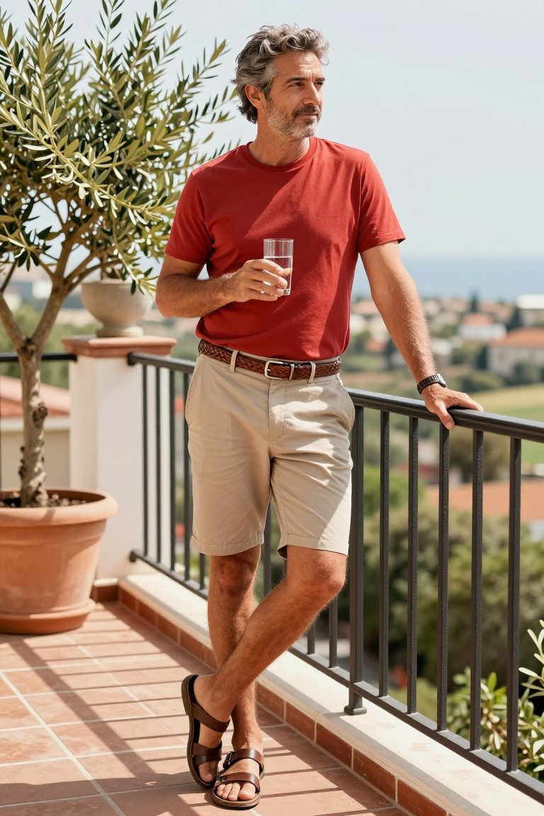 tomato red tee is trending hard this summer