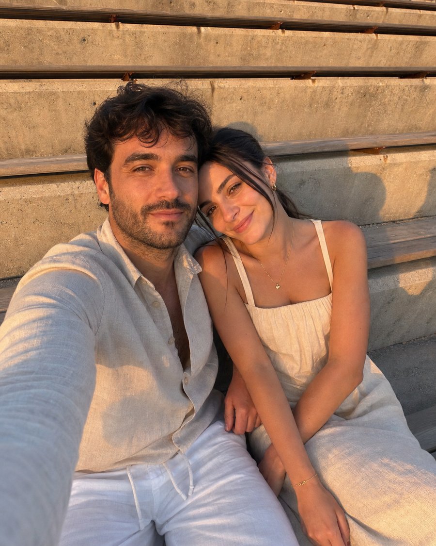 I'd wear this matching linen set to a beach wedding where I can dance barefoot