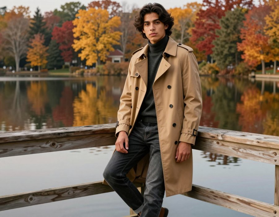 i didn’t know i needed this trench coat look until now