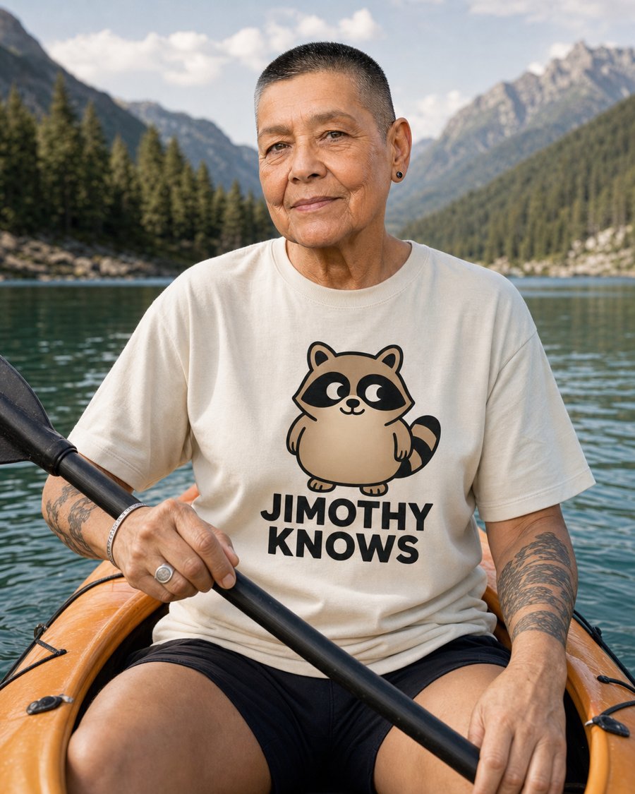 Jimothy knows! Such a fun shirt for kayaking!
