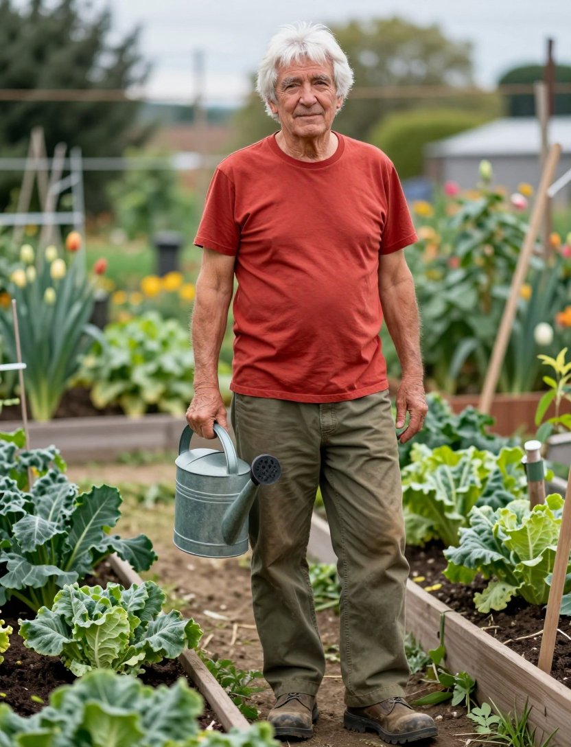 tomato red tee trend is actually working here