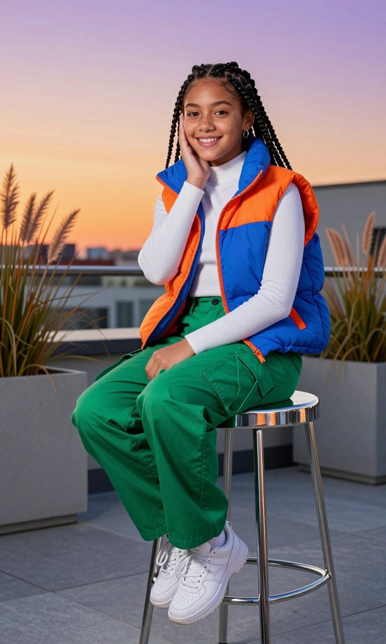 that vest is honestly carrying the whole fit