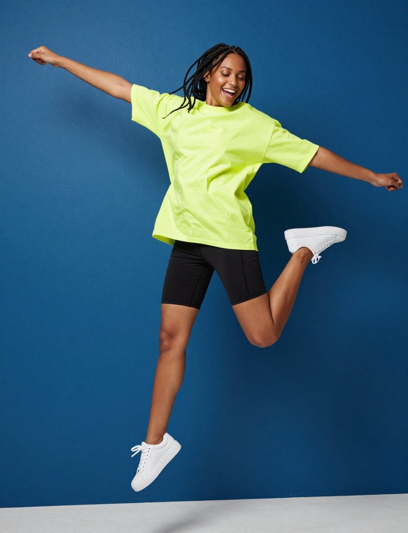 neon tee trend is the move