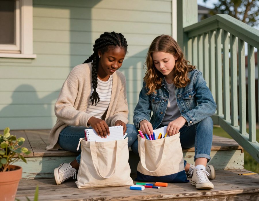 The Ultimate Back-to-School Denim Jacket Look