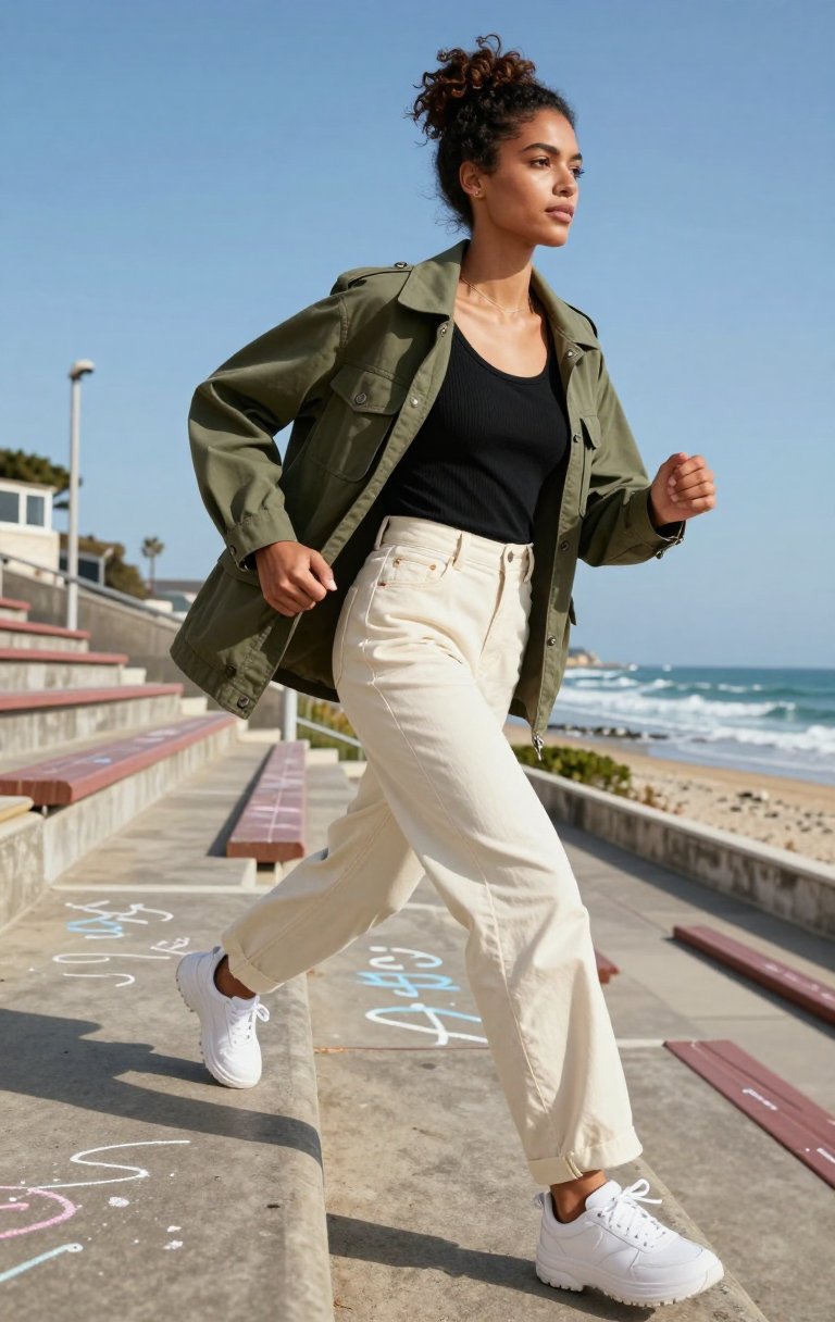 olive green and cream is a mood