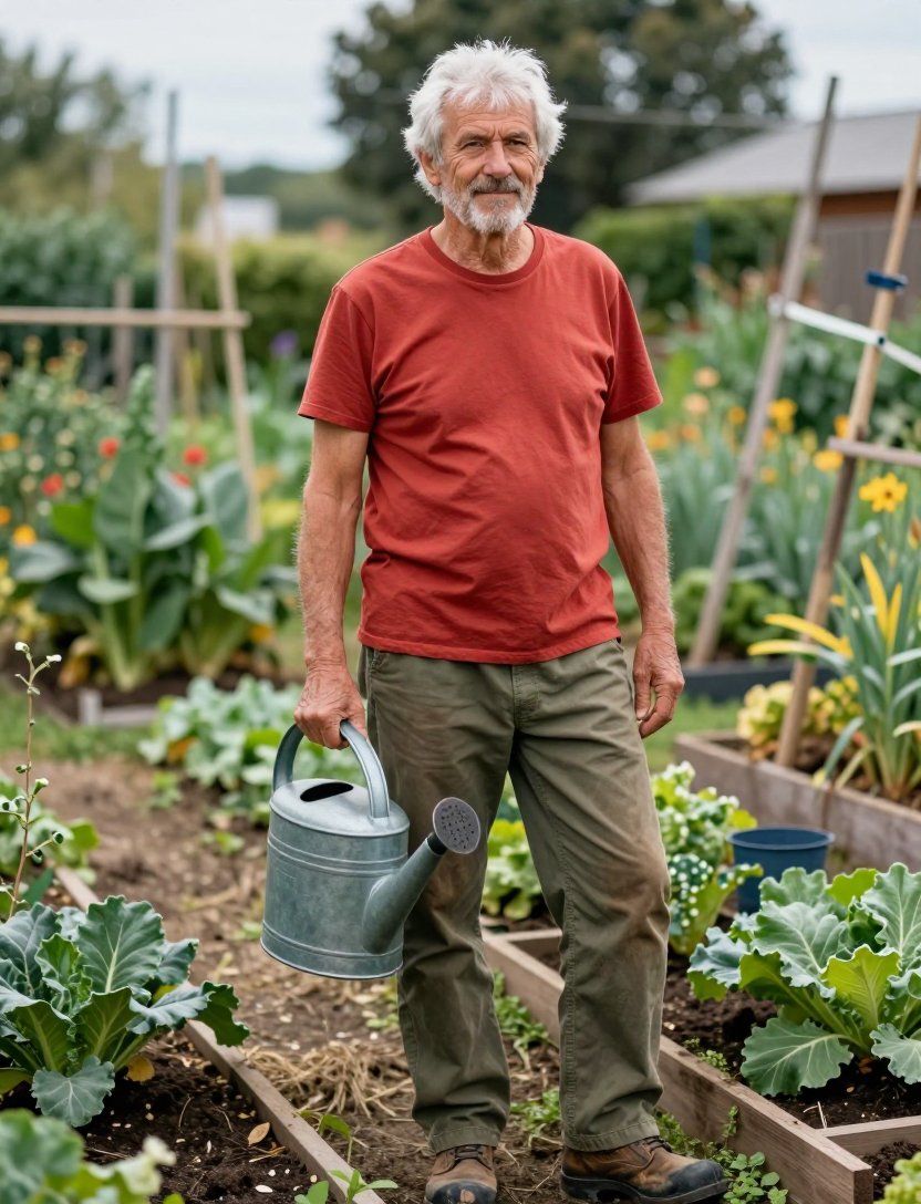 This tomato red tee trend is actually working.