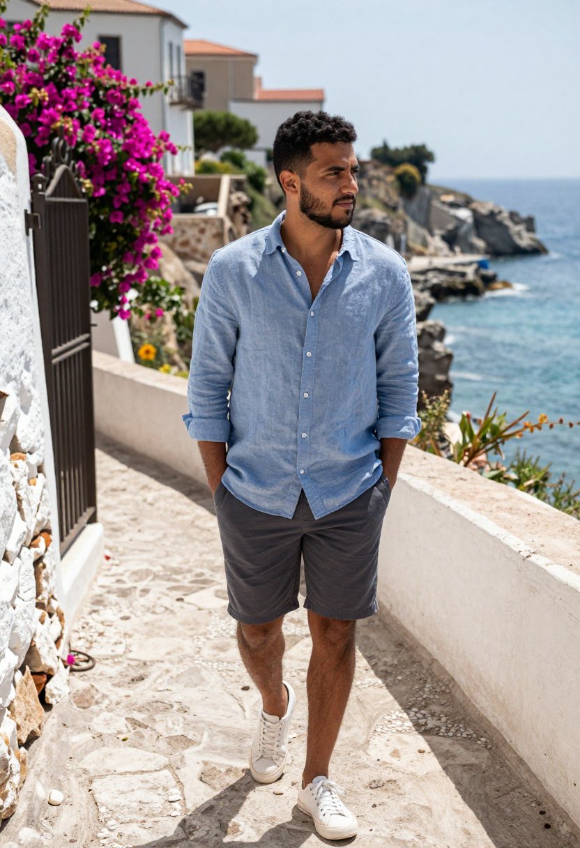 Summer linen looks worth packing.