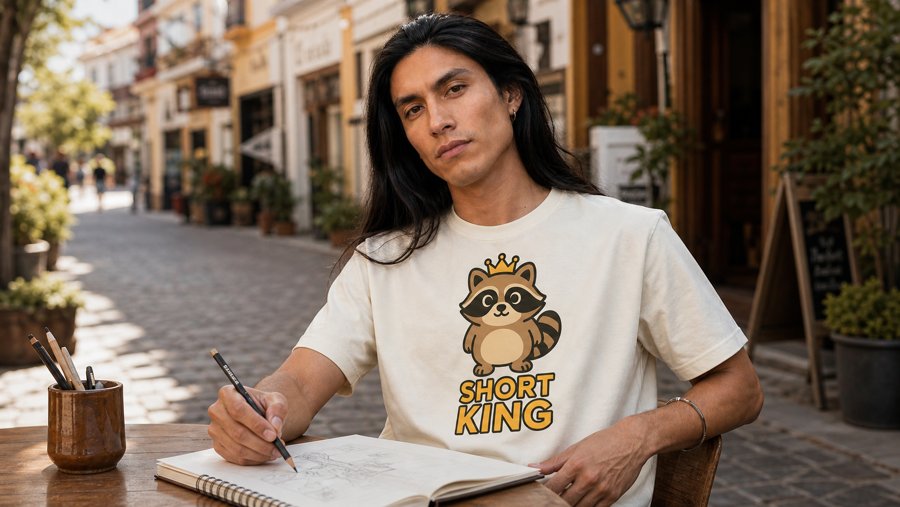 I need this Jimothy Short King tee in my closet immediately
