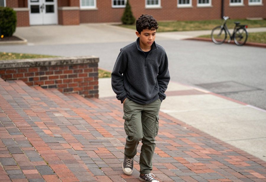 The ultimate casual school outfit for guys