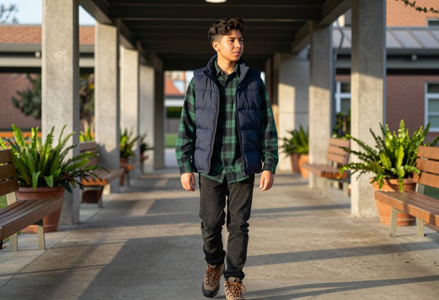 This Vest + Flannel Combo is Fall Perfection
