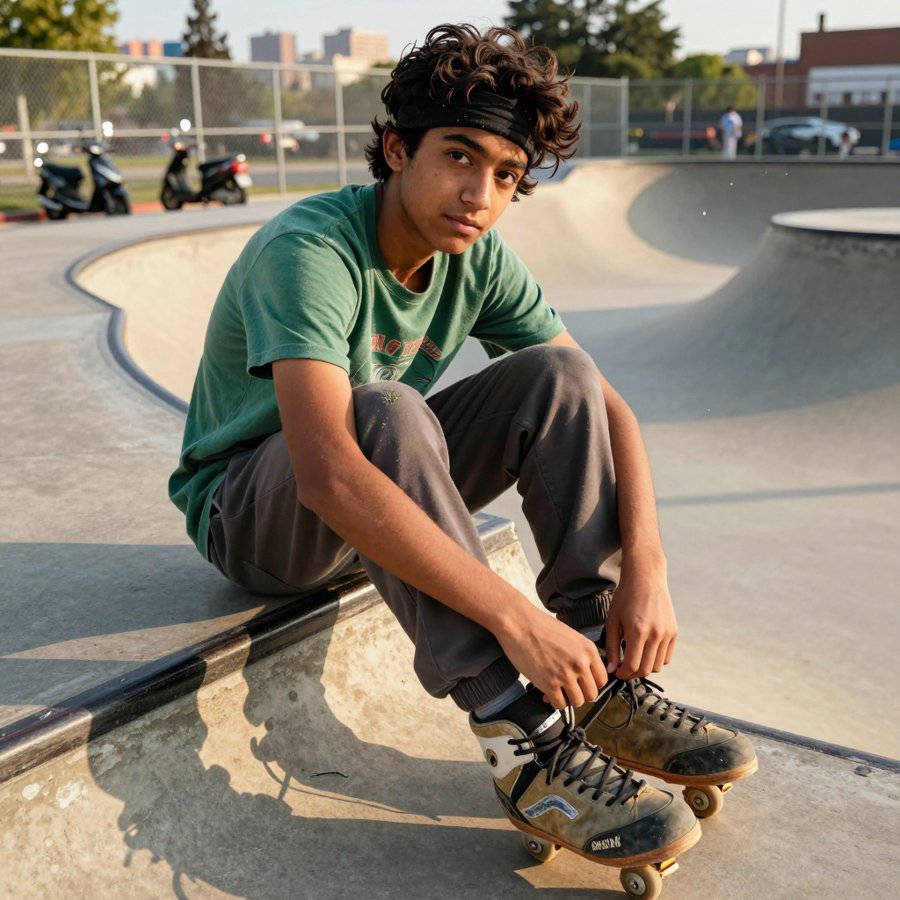 Skater Style: How to Rock a Vintage Tee and Skates