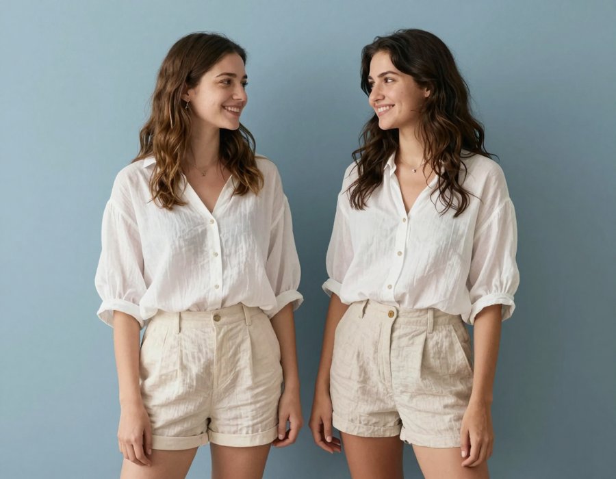 this linen set is doing summer so right