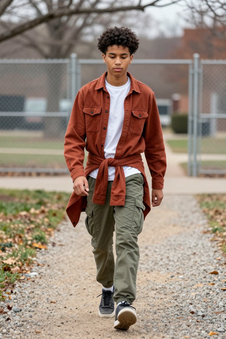 How to Tie a Shirt for Fall