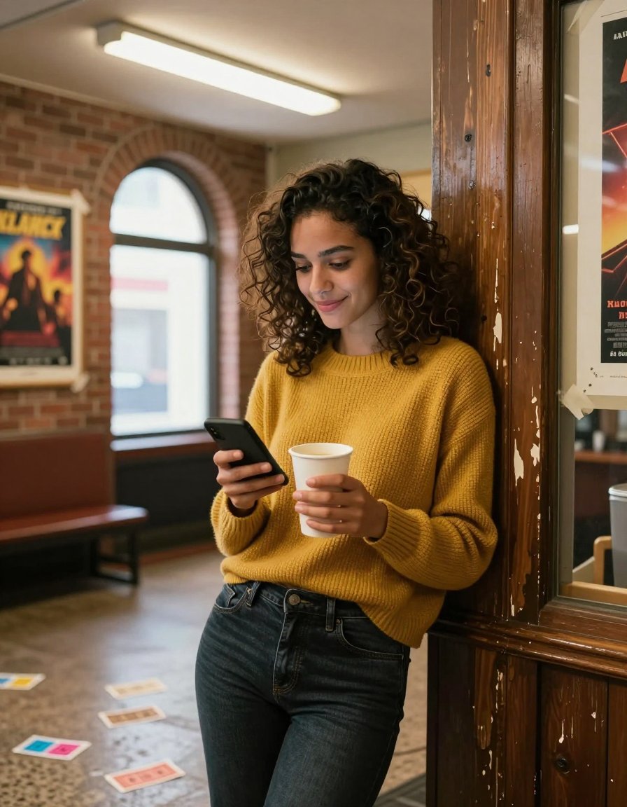 Cozy mustard sweater vibes