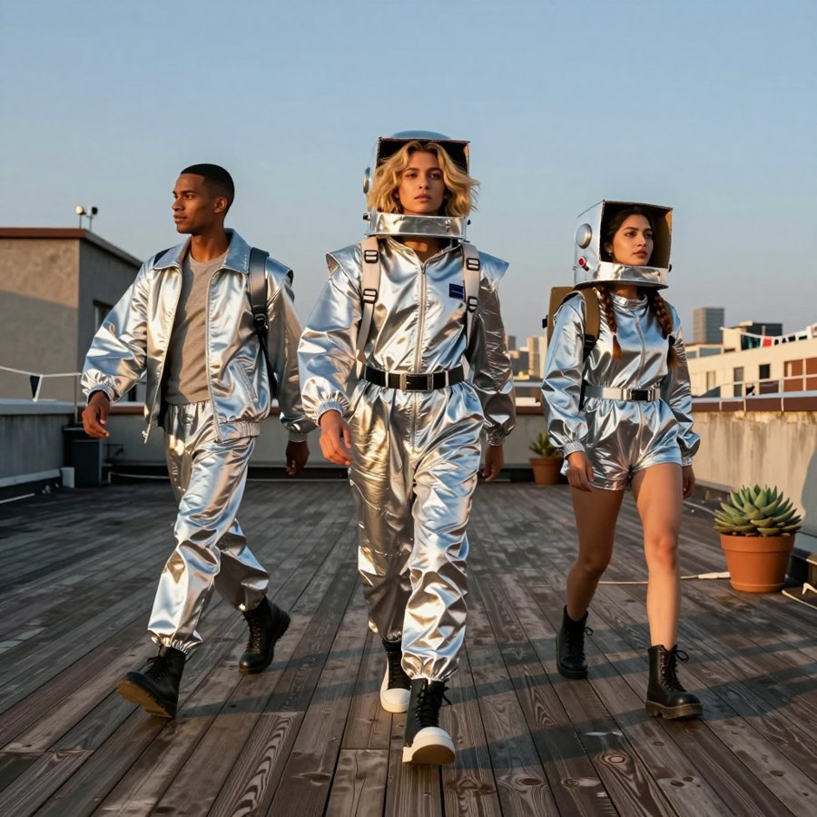 silver jumpsuit era is here
