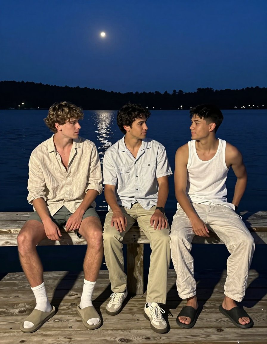 okay this white shirt is doing something magical