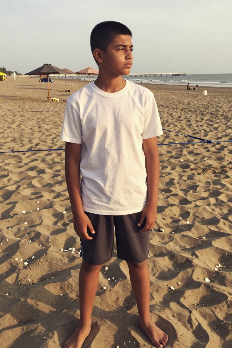 this white tee and shorts combo is the cheat code