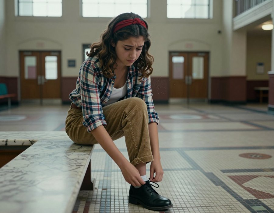 The Ultimate Preppy Grunge Outfit for School