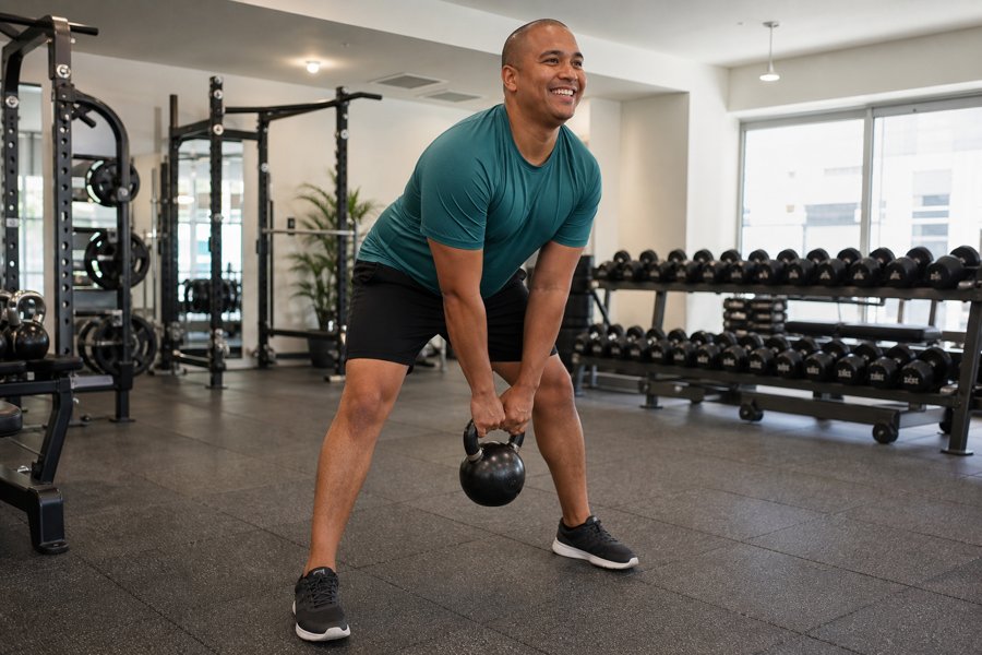 black shorts are doing the heavy lifting here, just basic gear