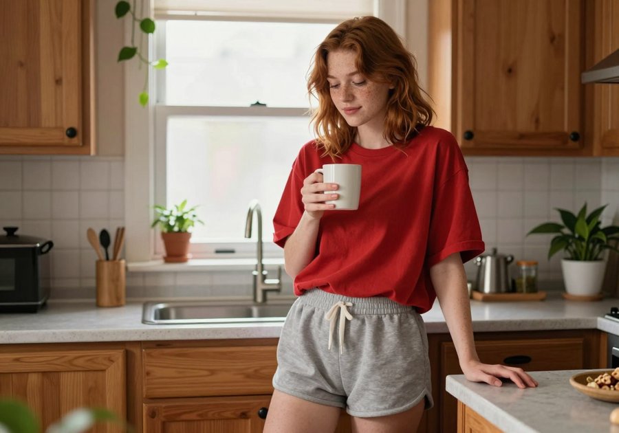 tomato red is the tee trend I'm actually buying into