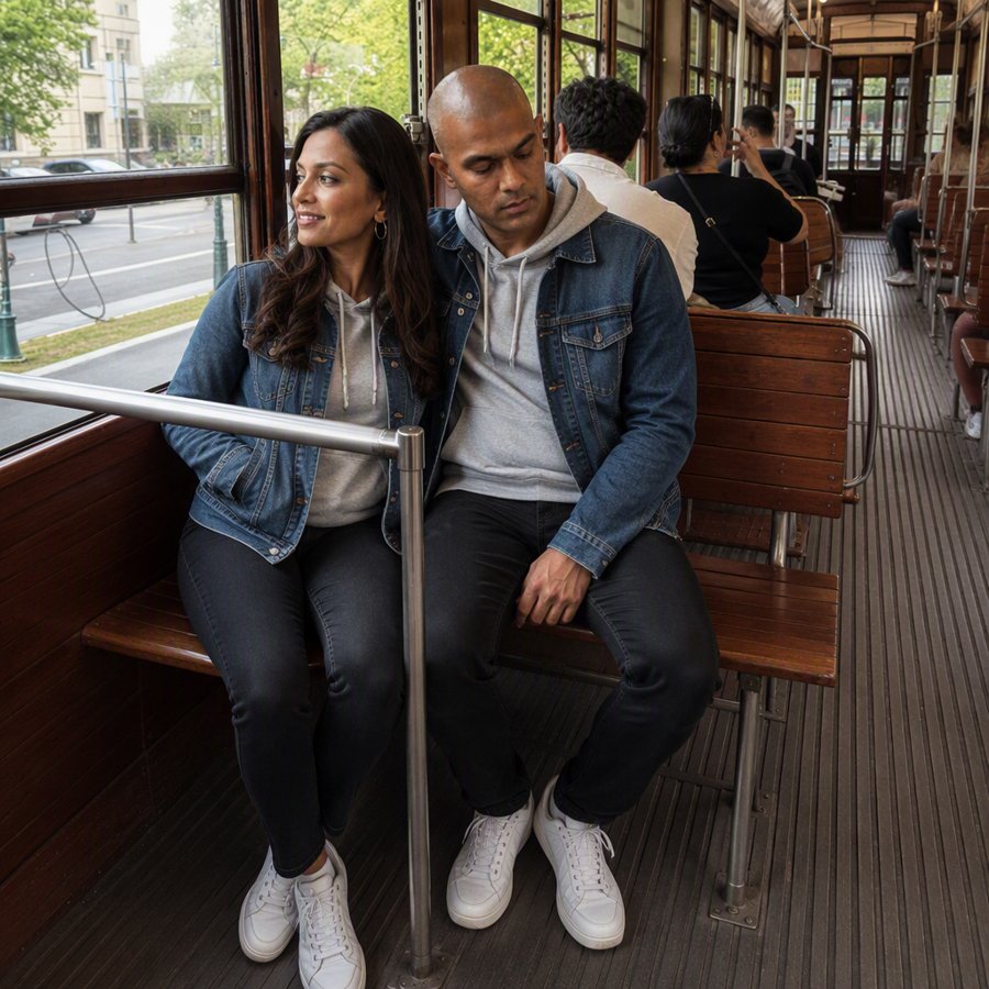 matchy matchy fits are the ultimate trolley date