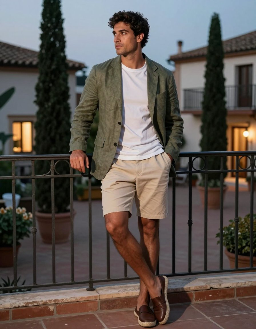 that green blazer is doing something