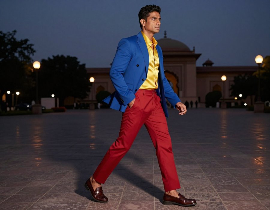 primary color blocking is the move here