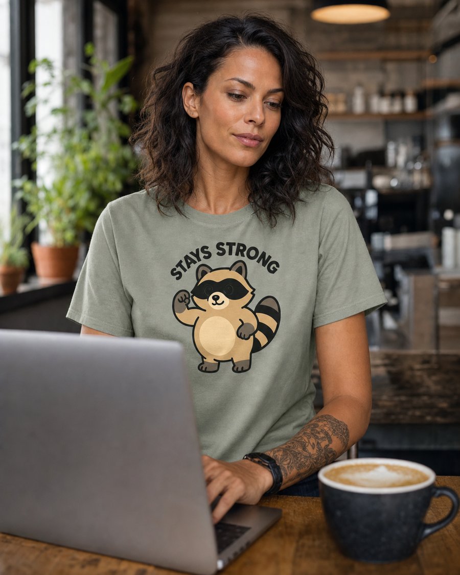 That Jimothy 'STAYS STRONG' shirt literally keeps me alive.