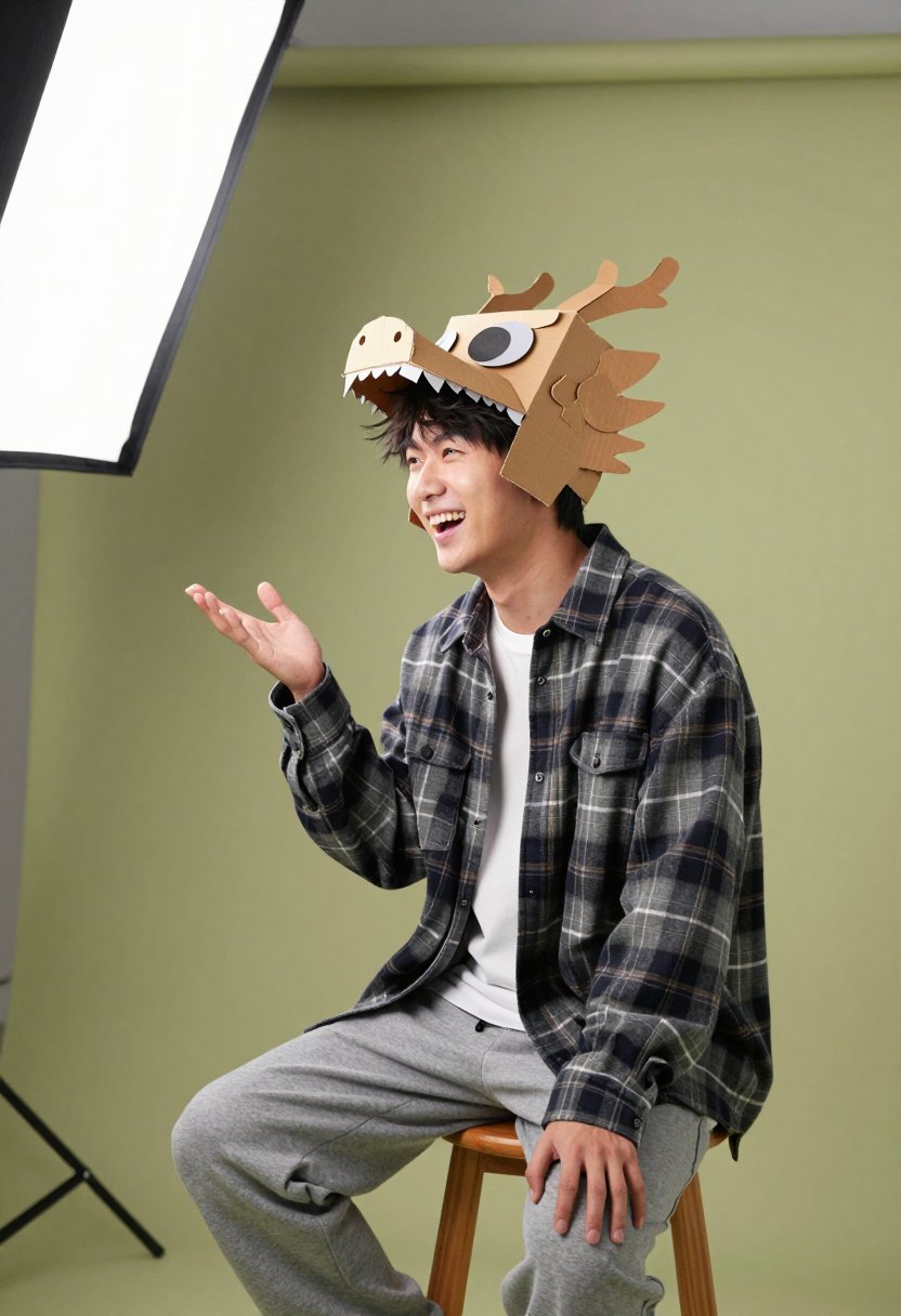 this dragon head is giving main character energy