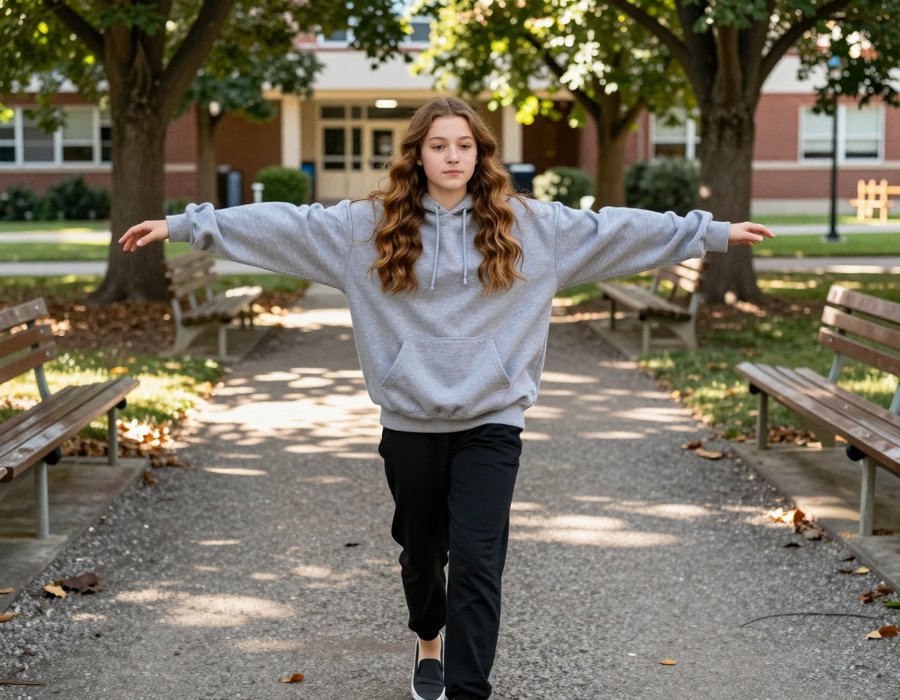 This Oversized Grey Hoodie is Your New Obsession!