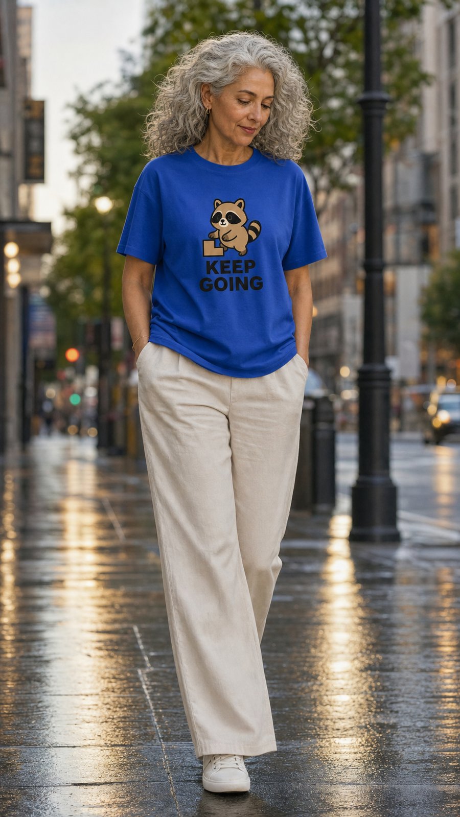 Keeping going like Jimothy on this blue tee