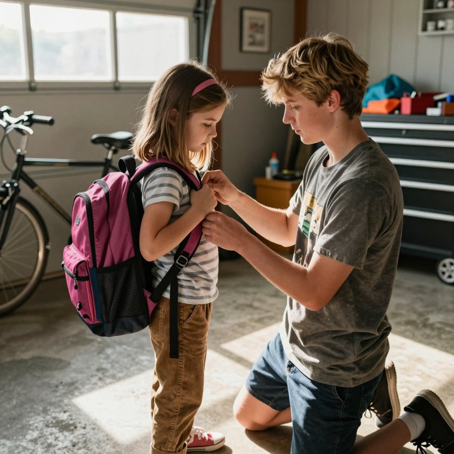 Pink it up: Her back-to-school fit is everything