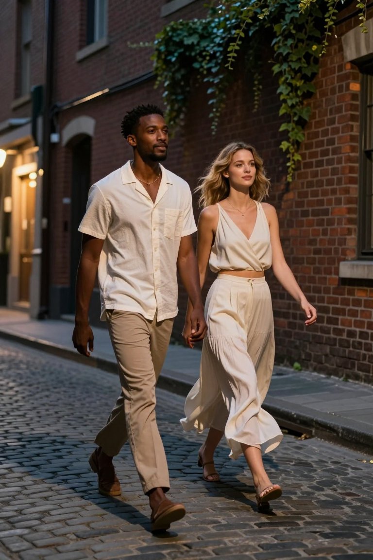 this cream set is giving main character energy