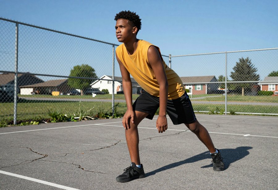 This yellow tank is the perfect warm-up fit.