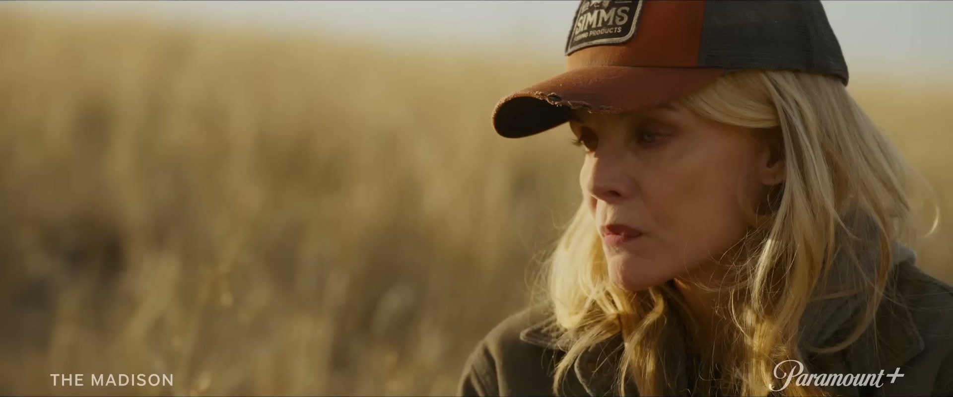 Michelle Pfeiffer in The Madison on Paramount+ — that trucker cap is doing all the work here