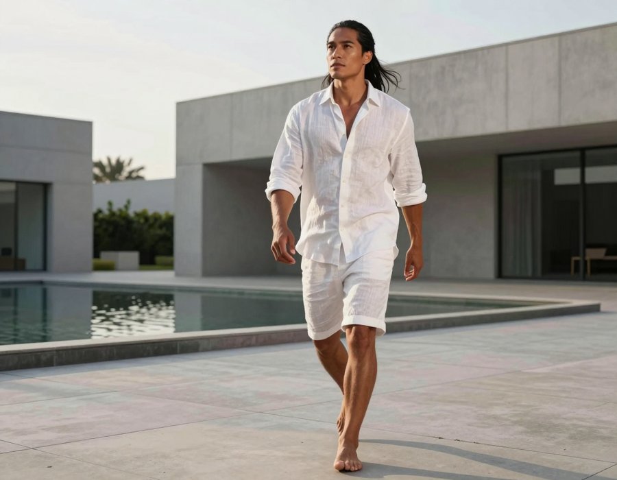Barefoot luxury: The ultimate summer linen set