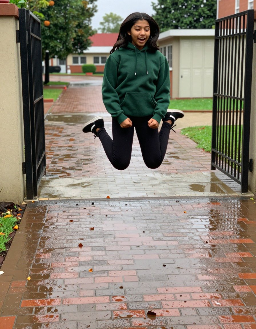 This Oversized Green Hoodie Fit Is Everything