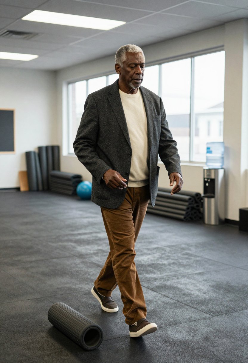 brown trousers are a whole mood