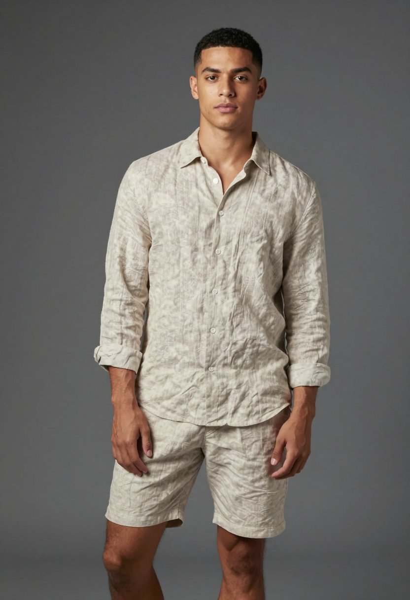 this linen set is literally summer in a photo