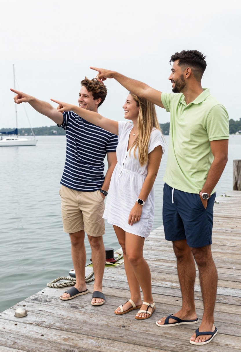 The Perfect Summer White Dress for Dock Days