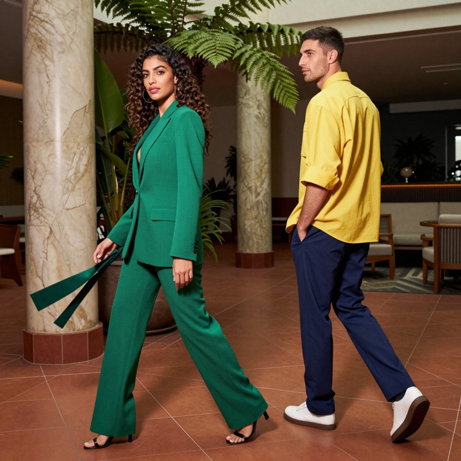 emerald suit energy is unmatched