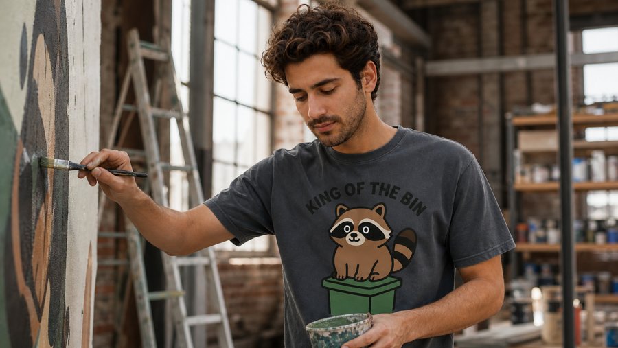 King of the bin status secured by this Jimothy tee